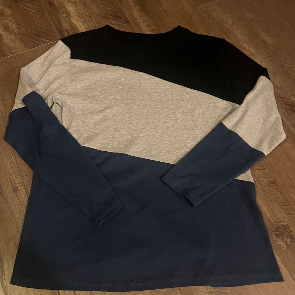 Colorblock Long Sleeve Shirt